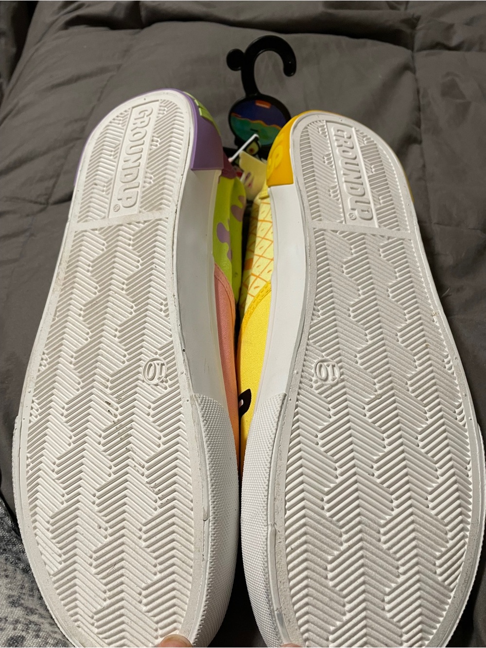 New w/tags SpongeBob/Patrick Nickelodeon Slip-On Sneakers Shoes Size 10 Mens - Picture 6 of 10